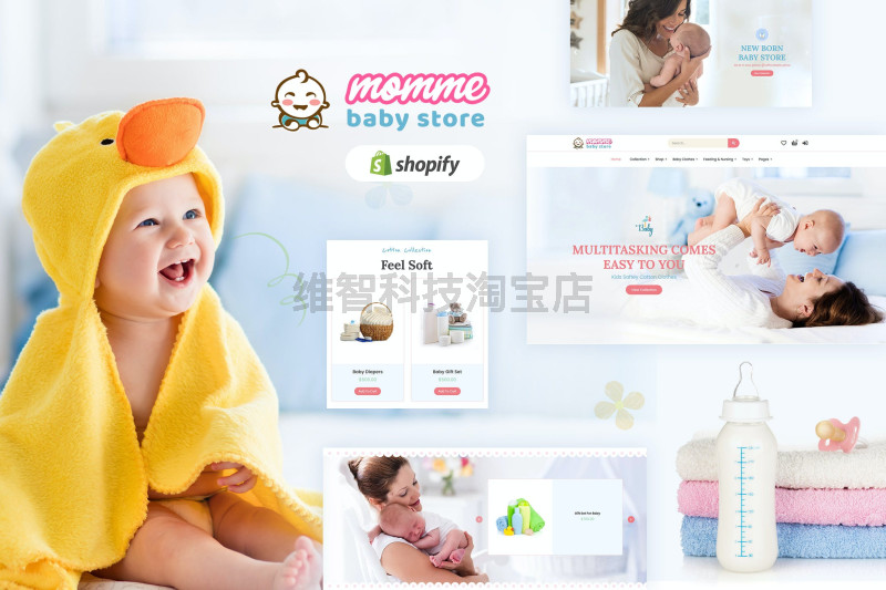 Momme - Shopify Kids, Baby Shop Theme